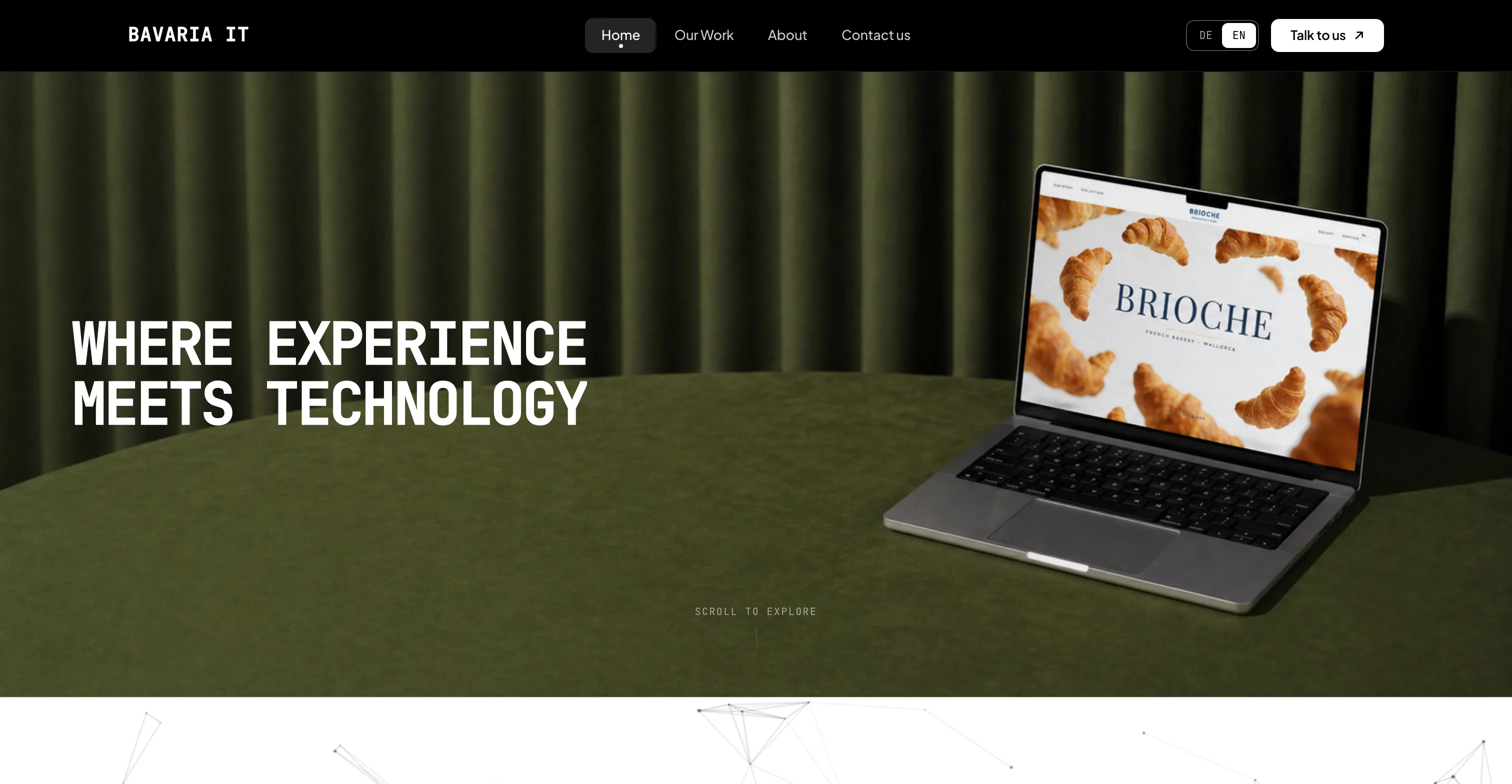 Bavaria IT, Multilingual site for a full-service digital agency covering websites, apps, branding and marketing across six languages.