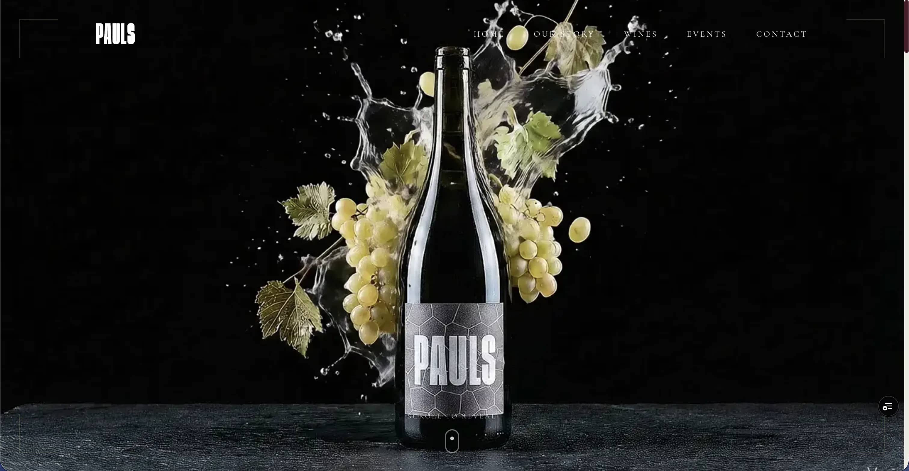 Pauls, Refined restaurant and lifestyle brand website for an upscale dining destination in Luxembourg.