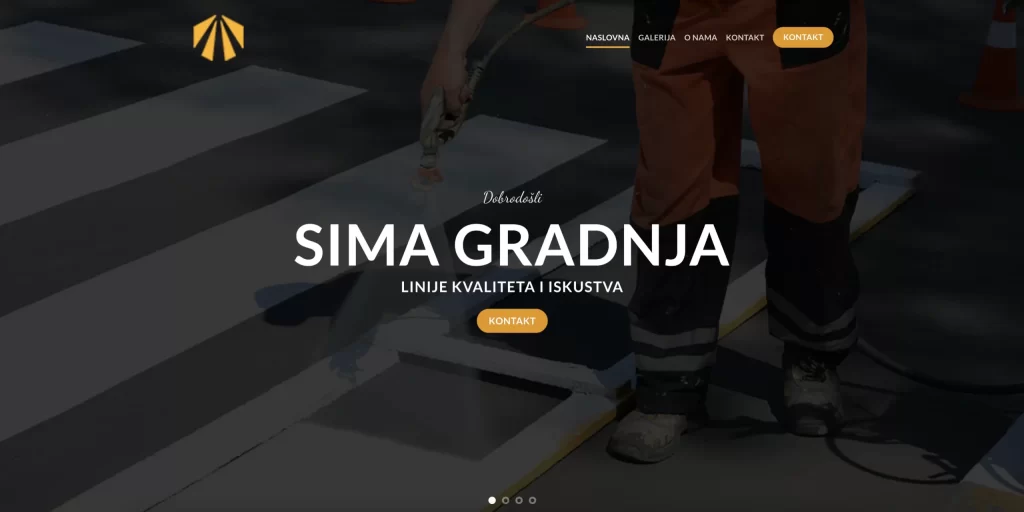 sima gradnja